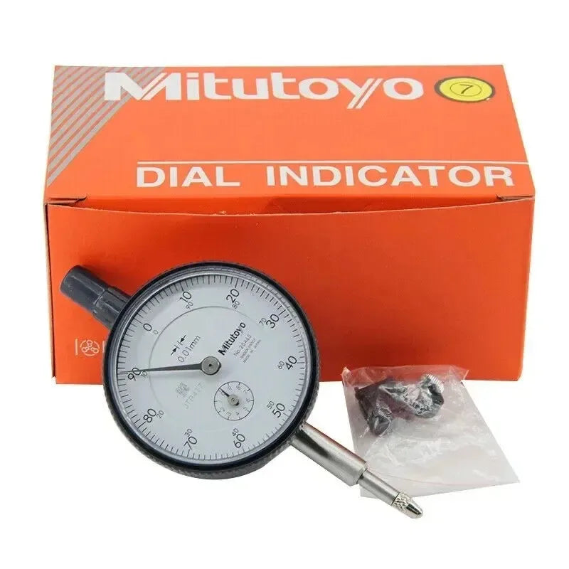 Mitutoyo Dial Indicator Standard Plunger 2046S 10mm Gauge Test Inspection Dial Gauge Standard Plunger Multimeter Tools Dial Gau