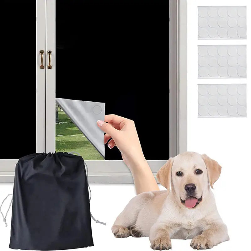 UV Block Adjustable Nursery Temporary Curtain Thermal Insulated Window Shade Blackout Blind Curtain Travel Window Cover