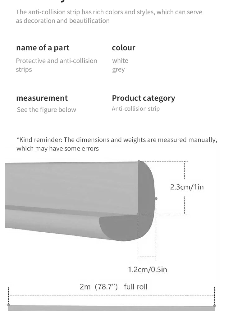 Safety Table Edge Protection Bar Table Angle Protection Collision Buffer Foam Bumper Free Tape Baby Anti-collision Strip