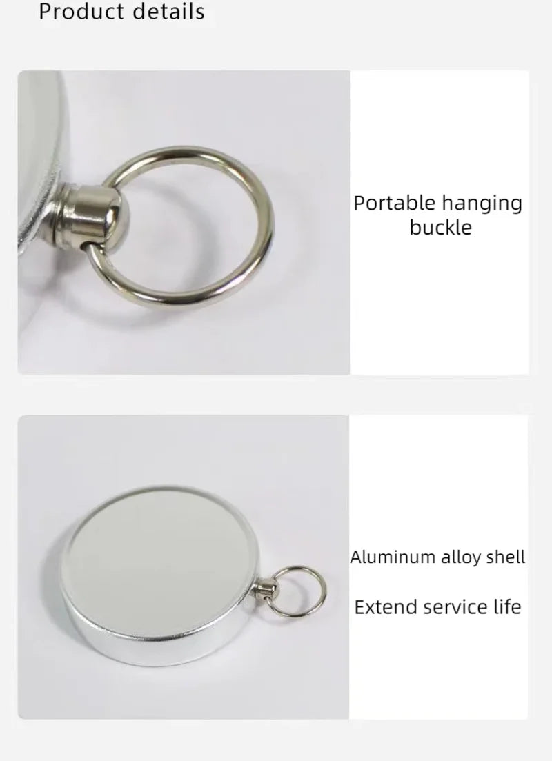 G44 Compass Keychain Pendant Aluminum Alloy Metal Material Portable Gift Mini Pocket Outdoor Adventure Travel Compass