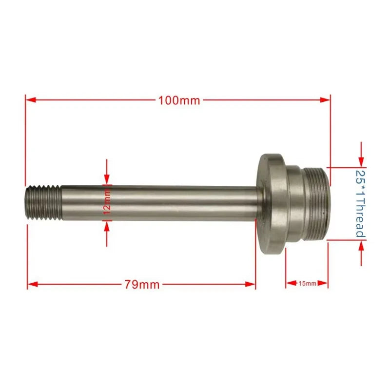 Spindle Assembly for Woodworking Mini Lathe Beads Locomotive Lathe 65 Small 50 Three-jaw Rotary Chuck 80 Four-jaw Chuck