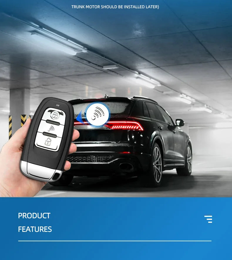 Car Alarm keyless entry start Systems Remote Central Door Lock Keyless System Auto Car SUV Anti-theft Tunning parts PKE