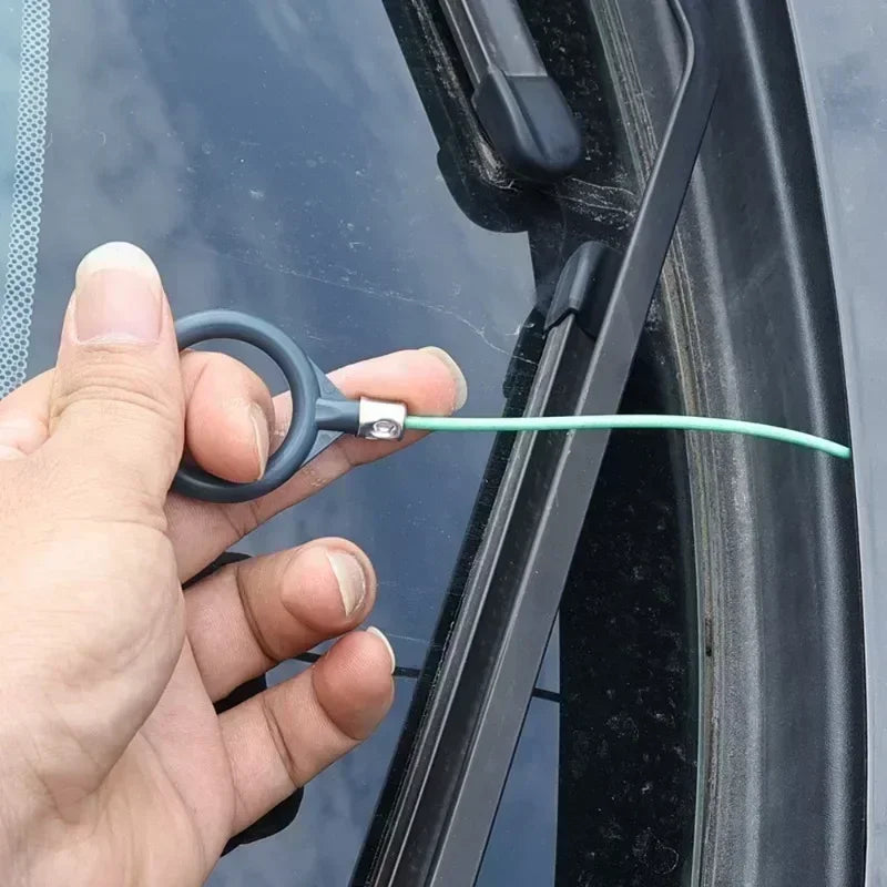 Car Sunroof & Windshield Drain Cleaning Tool - Flexible Pvc Brush For Easy Dredging