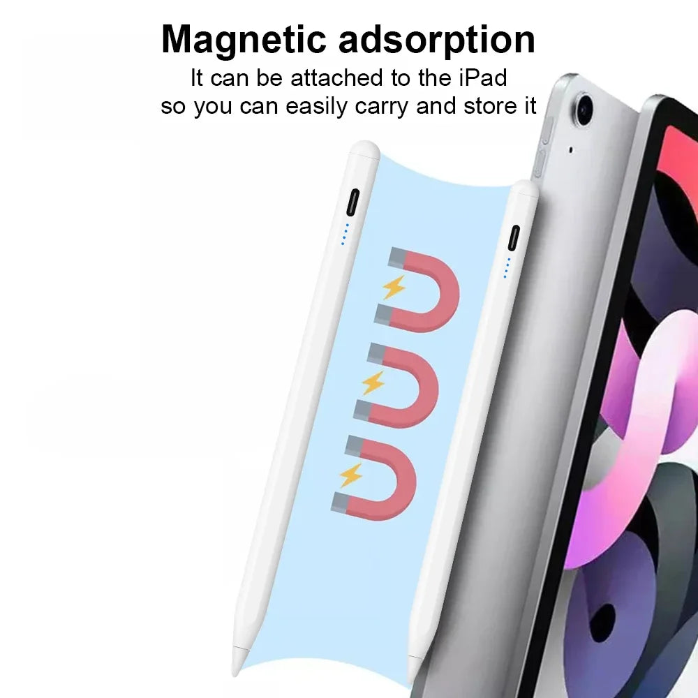 Stylus Pens For Samsung Galaxy Tab A9 A9+ S9FE S9+S8+S7+S7FE S6lite A7 A8 A7lite Rechargeable Tilt Touch Pen For Xiaomi Android