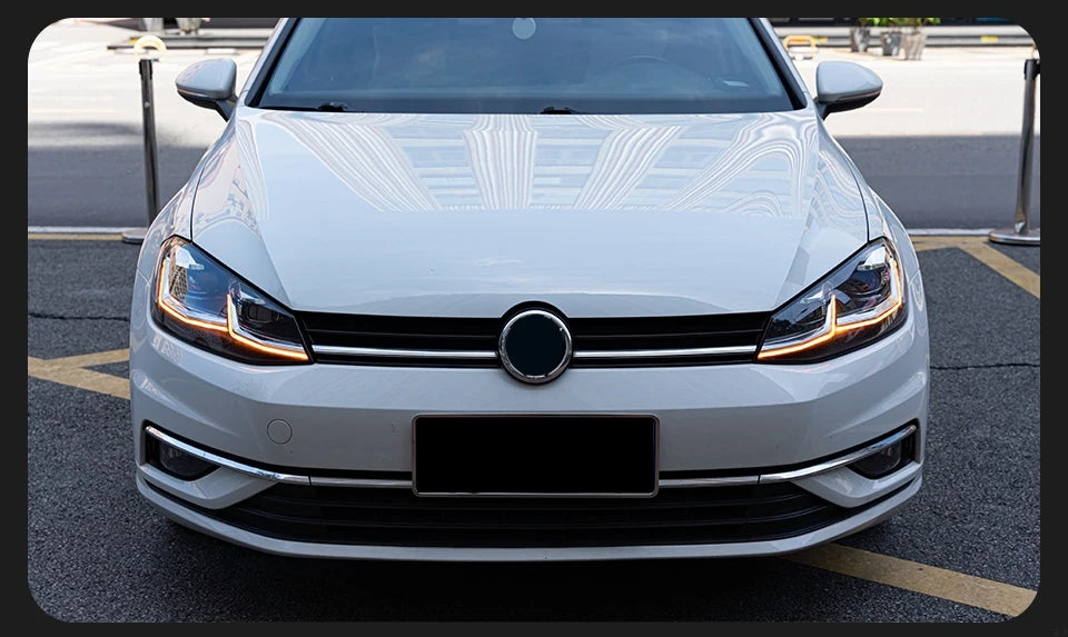 Headlights For VW Golf 7 MK7.5 Gti LED 2013-2020 Golf 7.5 Head Lamp Car Styling DRL Signal Projector Lens Auto Accessories Front