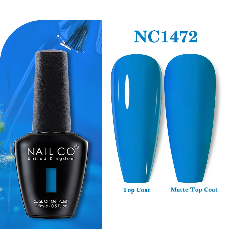 NAILCO Gel Nail Polish 15ml Nail Art Vernis Semi Permanent Soak off UV Gel Polish Gel Manicure Nail Varnish Nail Color Ongles