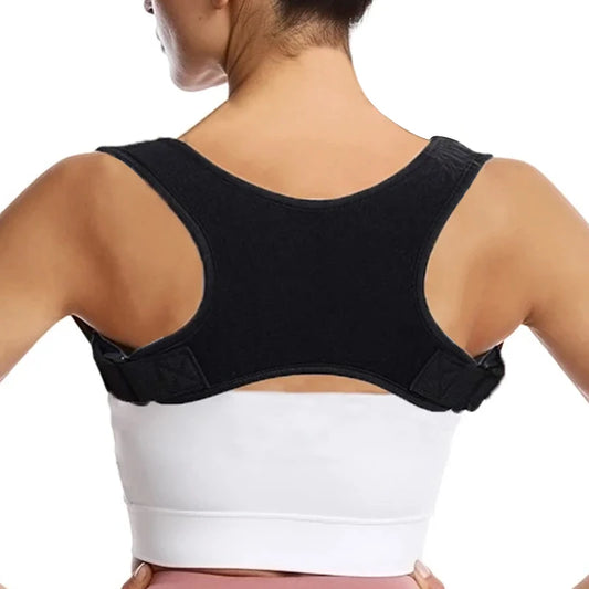 Women Adjustable Posture Corrector Preventing Humpback Protection Spine Pain Relief Correction Belt Upper Back Shoulder Support