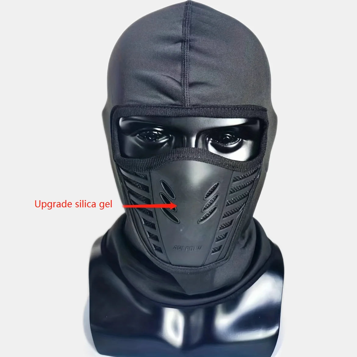 tdoor rider's cold protection, ear protection, neck protection, full face integrated closed windproof cover, warm and dustproo
