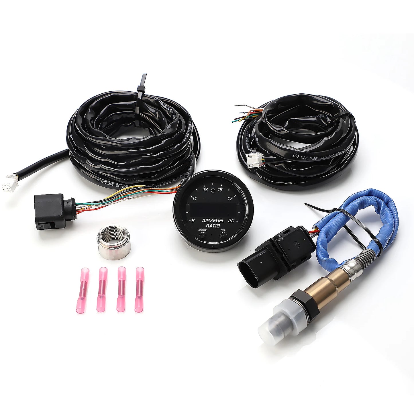 CNSPEED Car New O2 Air Fuel Ratio Gauge Kit EM 30-0300  X-Series Wideband LSU 4.9 0258017025 Oxygen Sensor for Car Oxygen Sensor