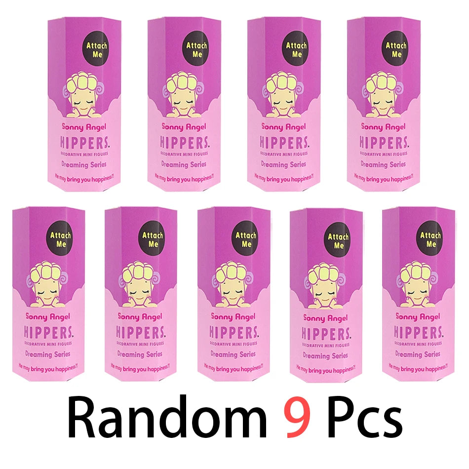 Sonny Angel In Stock Lying Down Hippers Action Figures Cute Mysterious Surprise Toy Anime Model Doll Children Christmas Gifts