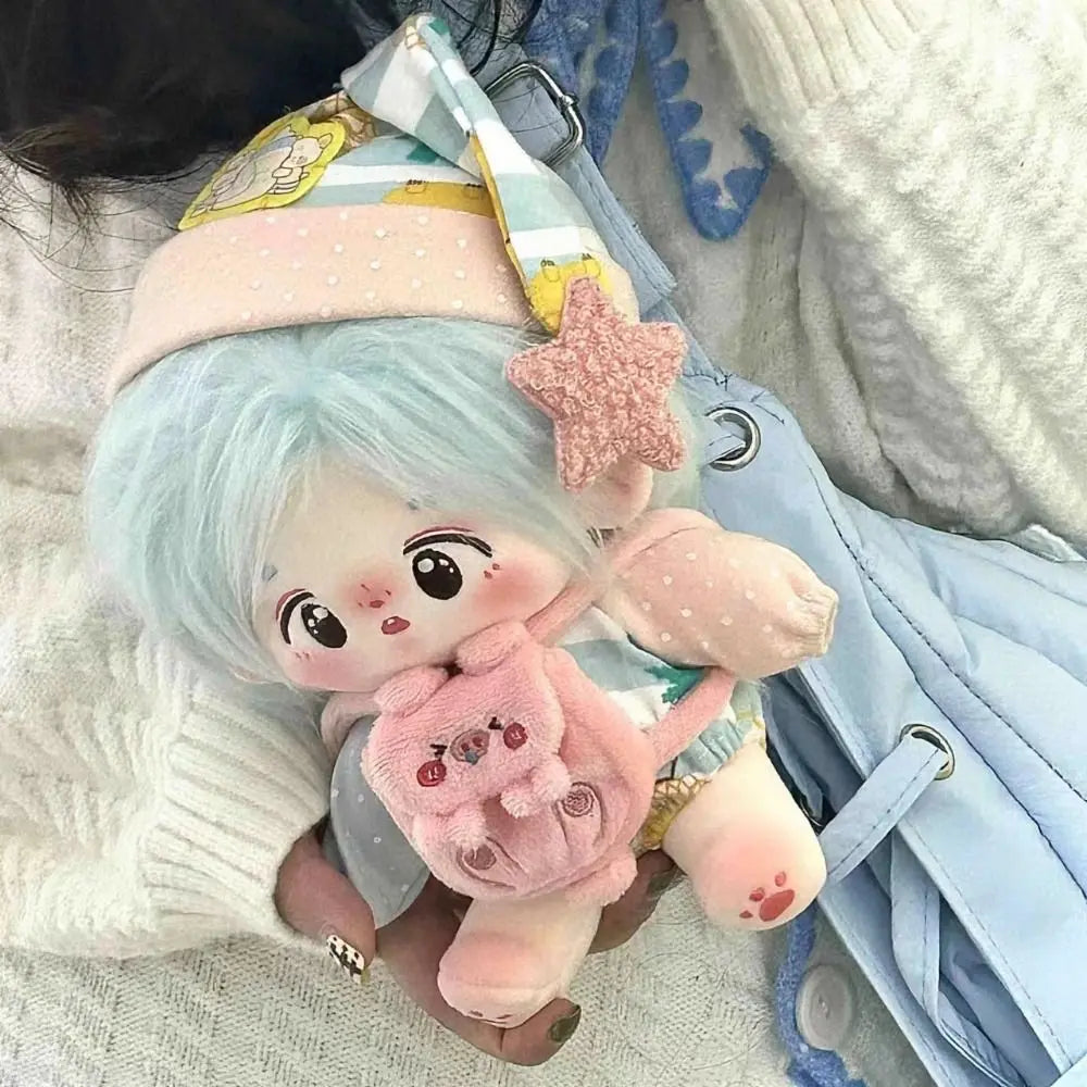 Animal Style 17Cm for Labubu Backpack Hand-made Clothes Matching Doll Backpack Replacement Doll Clothing Accessories