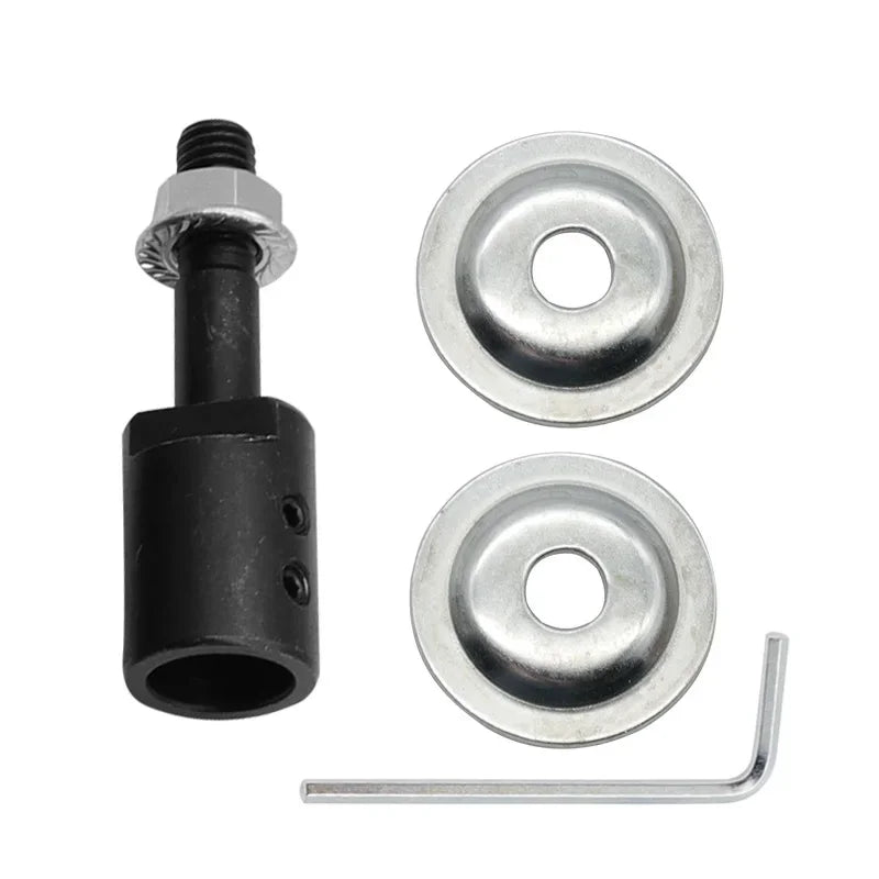 10mm Spindle Adapter for Grinding Polishing 5mm/6mm/8mm/10mm/12mm/14mm/16mm Shaft Motor Bench Grinder