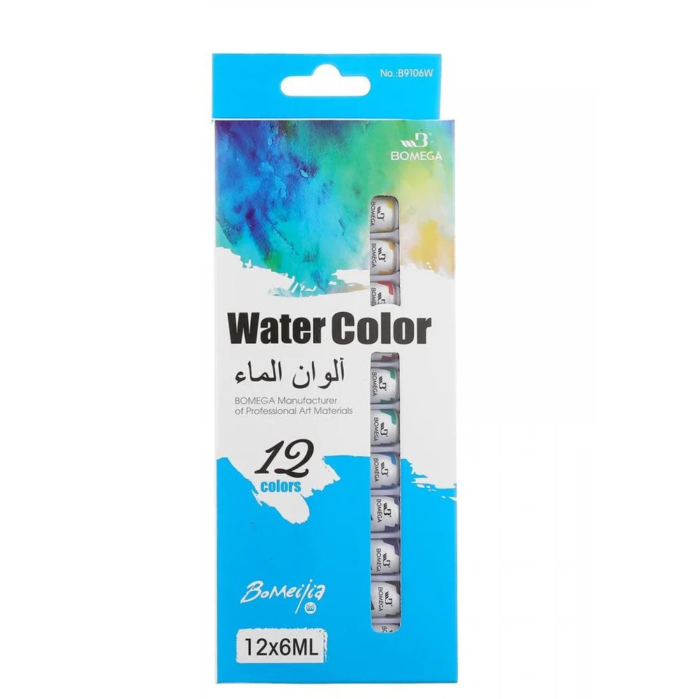 Mini Watercolor Paint Set - Portable Pocket Artist Travel Nano Art Painting Kit - 2025 New Plastic 8/15 Grid Box Miniature Color