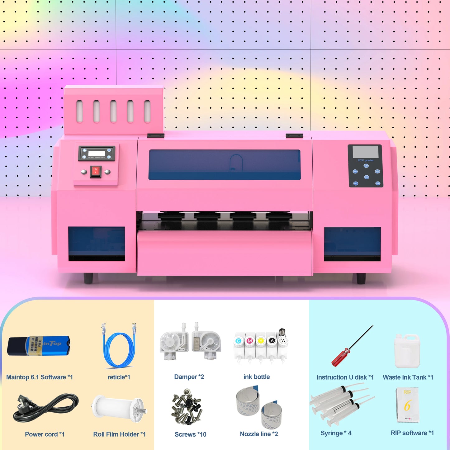 A3 DTF Transfer Printer A3+ XP600 DTF Printer T Shirt Printing Machine A3 With Powder shaking machine for Clothes Hoodies Jeans