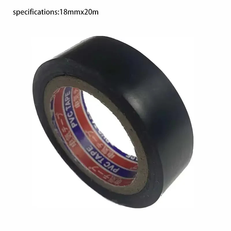Electrical Tape PVC Electrical Flame Retardant Insulation Waterproof Tape Outdoor And Indoor Pressure Resistant Electrical Tape