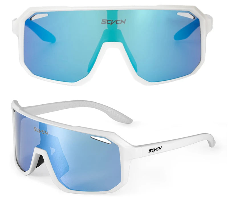 SCVCN Cycling Sunglasses Men MTB Road Driving Bike Glasses Outdoor Sports Women Bicycle Cycling UV400 Protective Glasses New