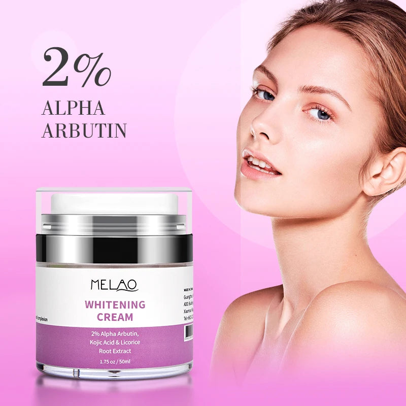 MELAO Whitening Cream Dark Skin Cream Moisturizing Brighten Face Underarm Armpit Knee Body Lotion