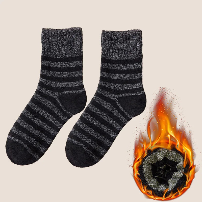 Thicken Wool Socks Men High Quality Towel Keep Warm Winter Socks Cotton Christmas Gift Socks for Man Thermal Against Cold Sock