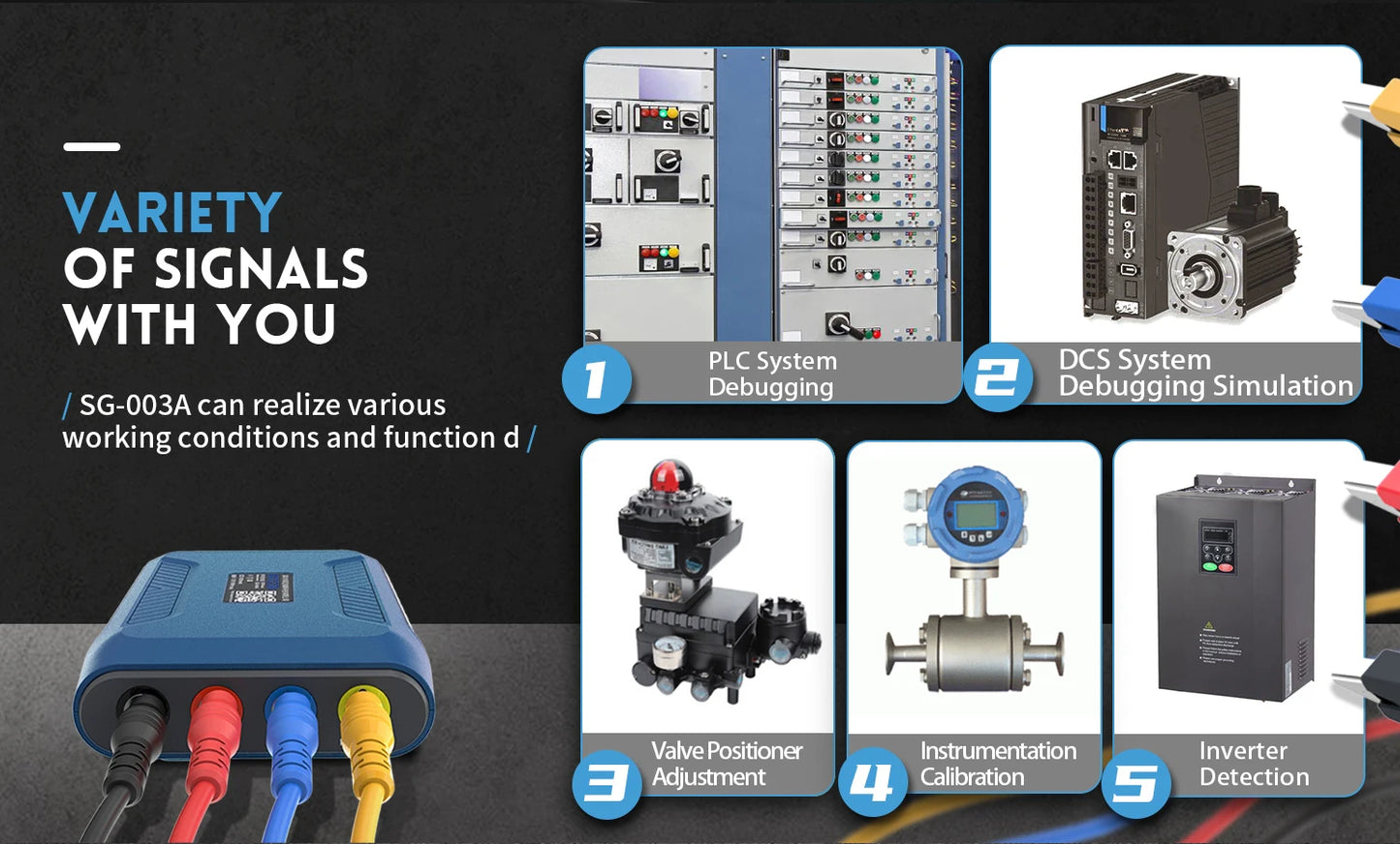 FNIRSI SG-002 Digital 4-20mA 0-10V Voltage Gerador de sinal Current Transmitter Professional Electronic Measuring Instruments