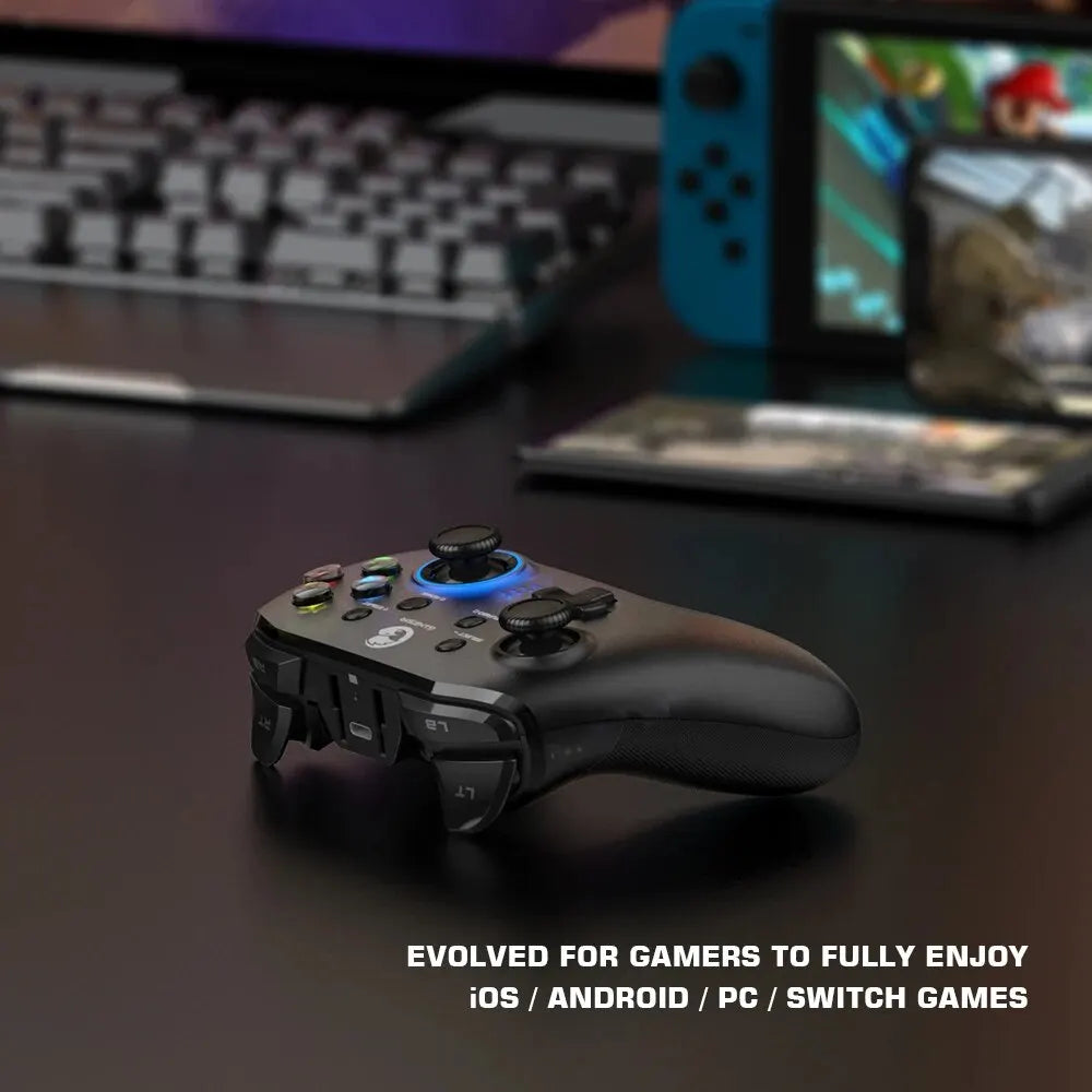 GameSir T4 Pro Bluetooth Game Controller 2.4G Wireless Gamepad Applies to Nintendo Switch Apple Arcade MFi Games Android Phone