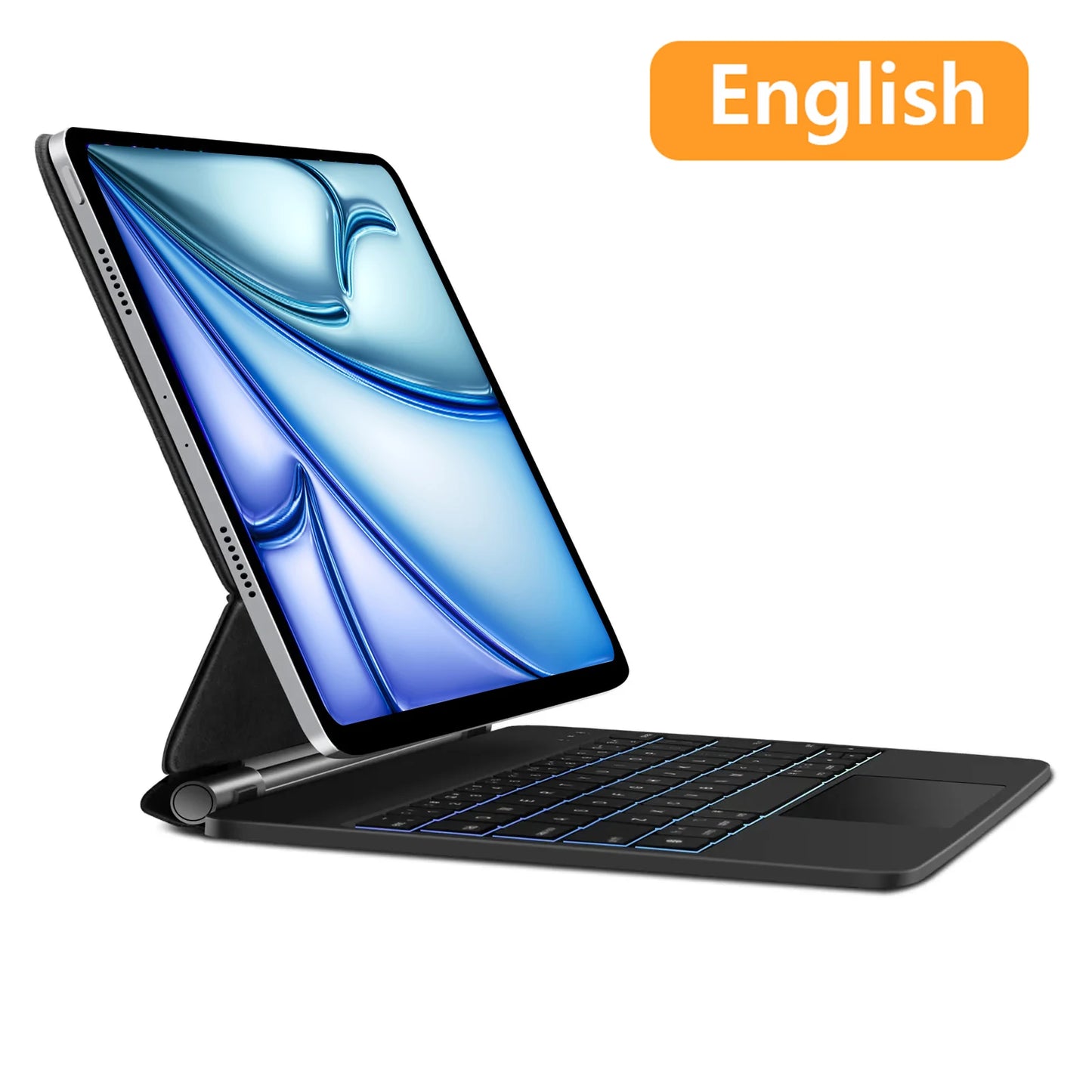 GOOJODOQ Magic Keyboard for iPad Air 6 2024 13 inch case for iPad Pro 11 12 9 Pro 13 Air 4 Air 5 for iPad 10th Generation Cover