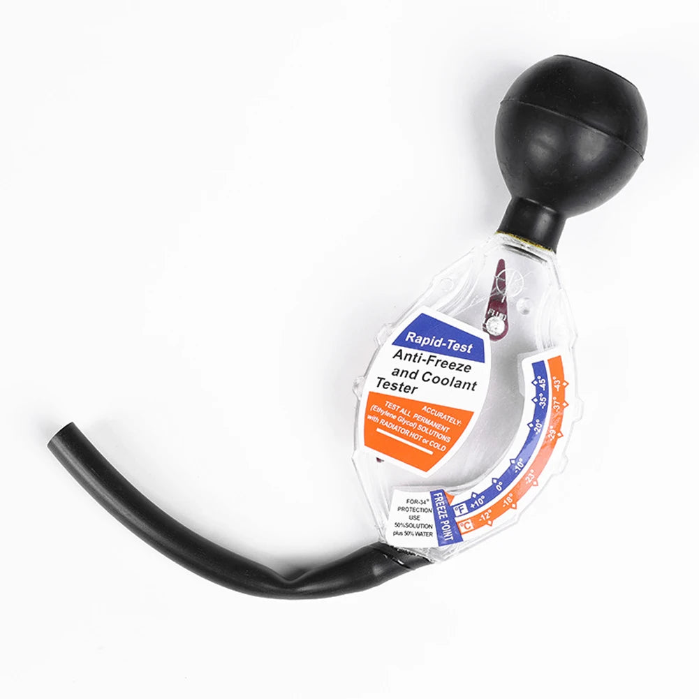 Handheld Portable Densitometer Antifreeze Dial Density Meter ℃/℉ Calibrate Car Radiator Coolant Tester Tool Densitometer