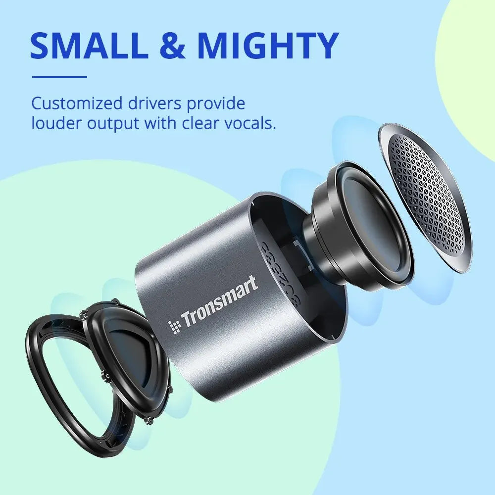 Tronsmart Nimo Bluetooth Speaker Portable Speaker with IPX7 Waterproof, Stereo Pairing, Hands-Free Call, for Travel, Outdoor