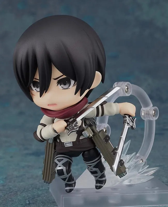 Attack on Titan Anime Figure Mikasa·Ackerman 2001 Final Season Action Toys for Children Figure Collector 10cm Birthday Gifts