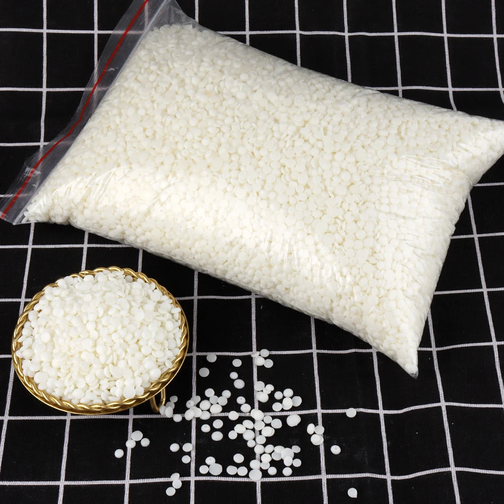 200g/500g Natural Soy Wax Granular Scented Candle Raw Material 100% No Additives for DIY Candle Making Supplies Candle Raw Mater