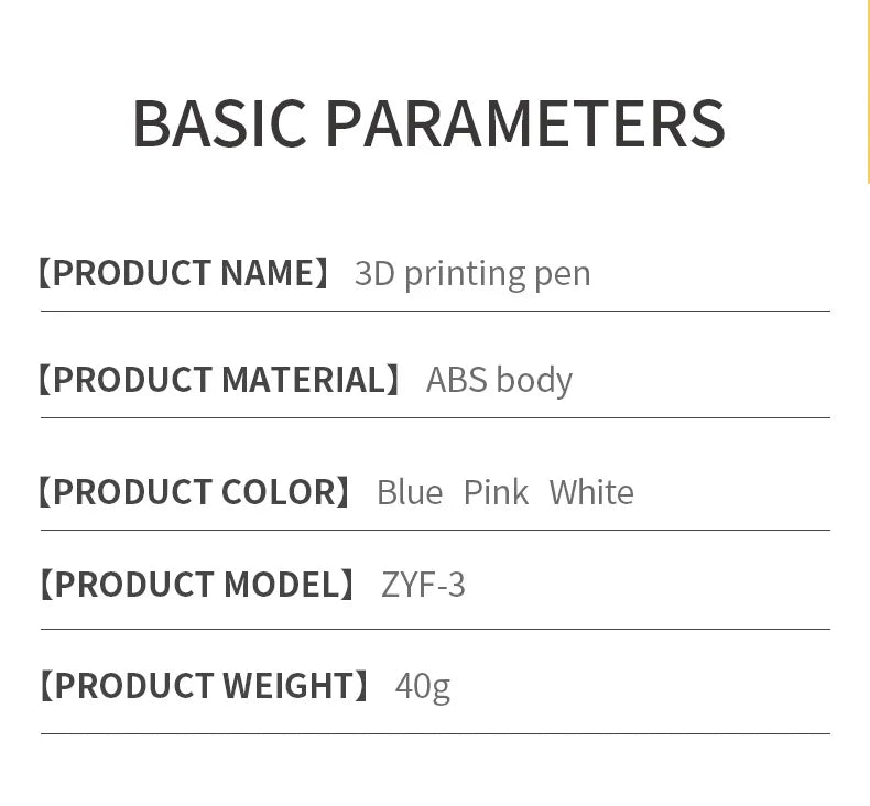 2024 New 3D Printing Pen 3D Pen for Children with Power Adapter 50M PLA Filament Travel Case Birthday Christmas Gift for Kids