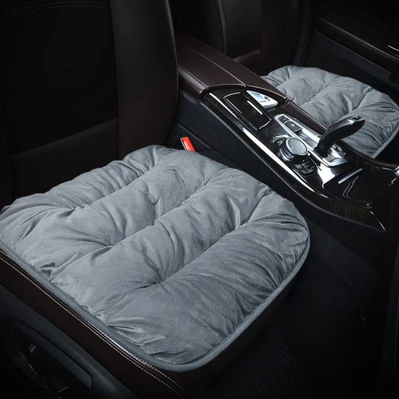 Car Seat Cover,Warm Short Plush Seat Cushion Pad,Soft Fuzzy Seat Protector,Auto Interior Accessories for Vehicles,SUV,Truck