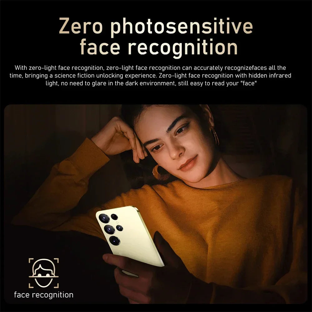 HOT 2025 new S25 Ultra original intelligent 5G dual card dual standby Android 14 system global version 108MP 8000mAh battery