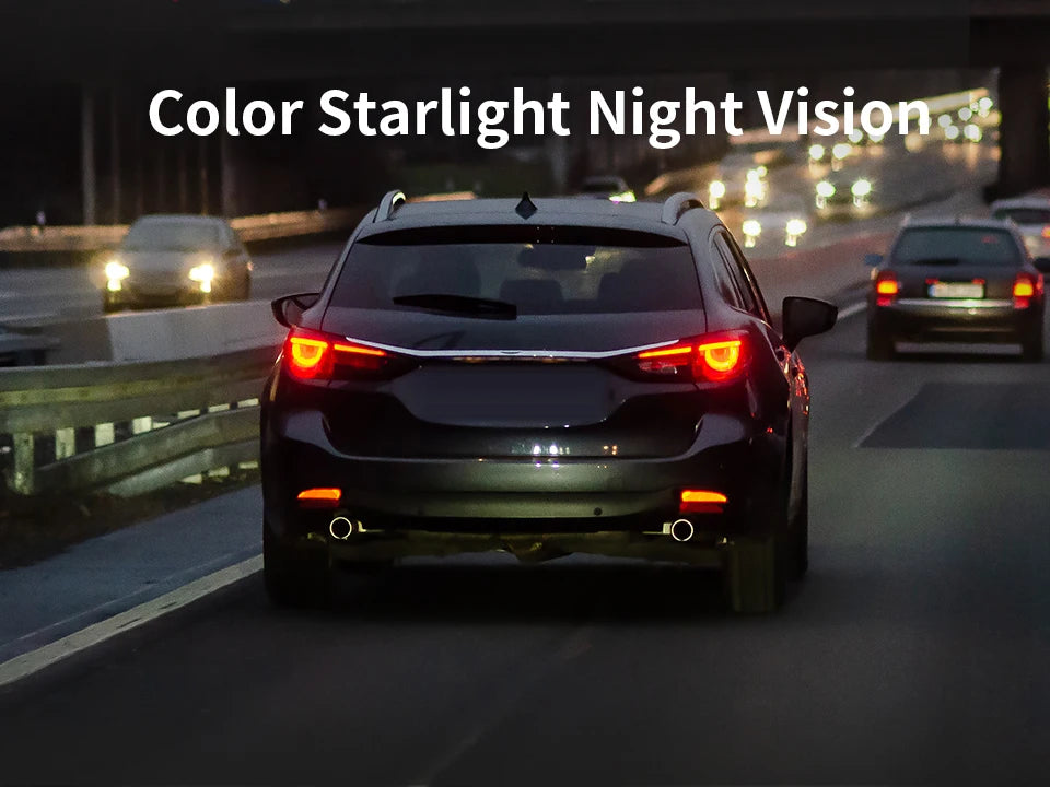 KAWA Car DVR D6 Dash Camera for Car 1440P Video Recorder Voice Control 24H Parking Mode App Control Night Vision Dash Cam