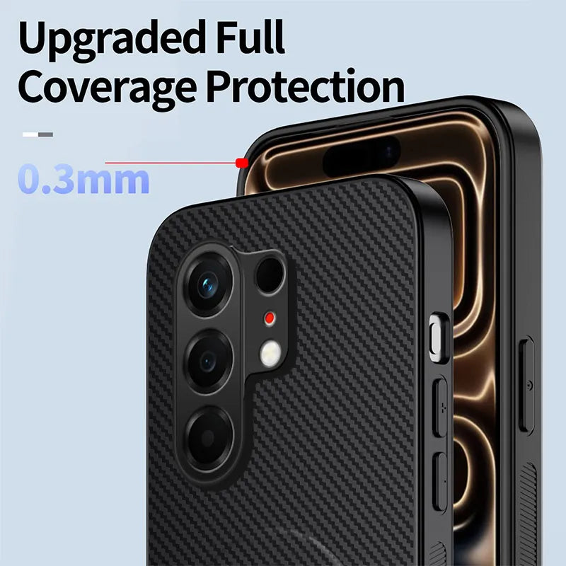 For Tecno Camon 50 40 Pro Plus Case Carbon Fiber Texture Magnetic Bracket PC Cover For Tecno Camon 40C Shockproof Bumper Funda