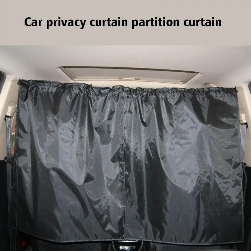 2pcs/set Sun Shade Privacy Curtain Taxi Car Isolation Curtain Partition Protection Curtain Commercial Car Interior Accessories