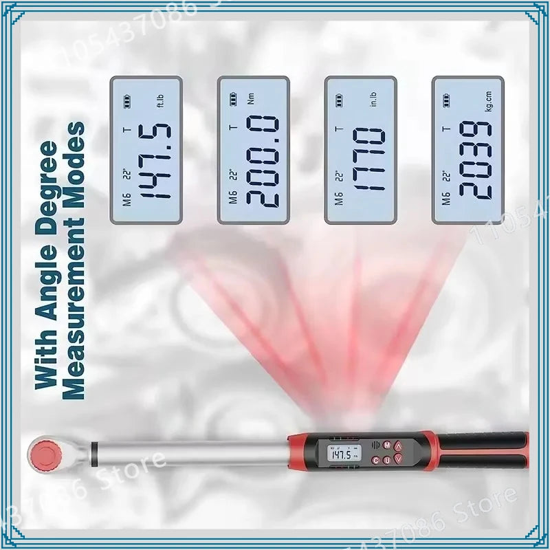 Digital Torque Wrench Ratchet Wrench Auto Repair Tools Torque Wrench