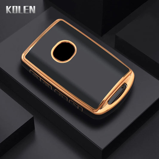 New TPU Car Key Case Cover Shell For Mazda 3 Alexa CX30 CX-4 CX5 CX-5 CX8 CX-8 CX-30 CX9 CX-9 Protector Keyless Fob Accessories