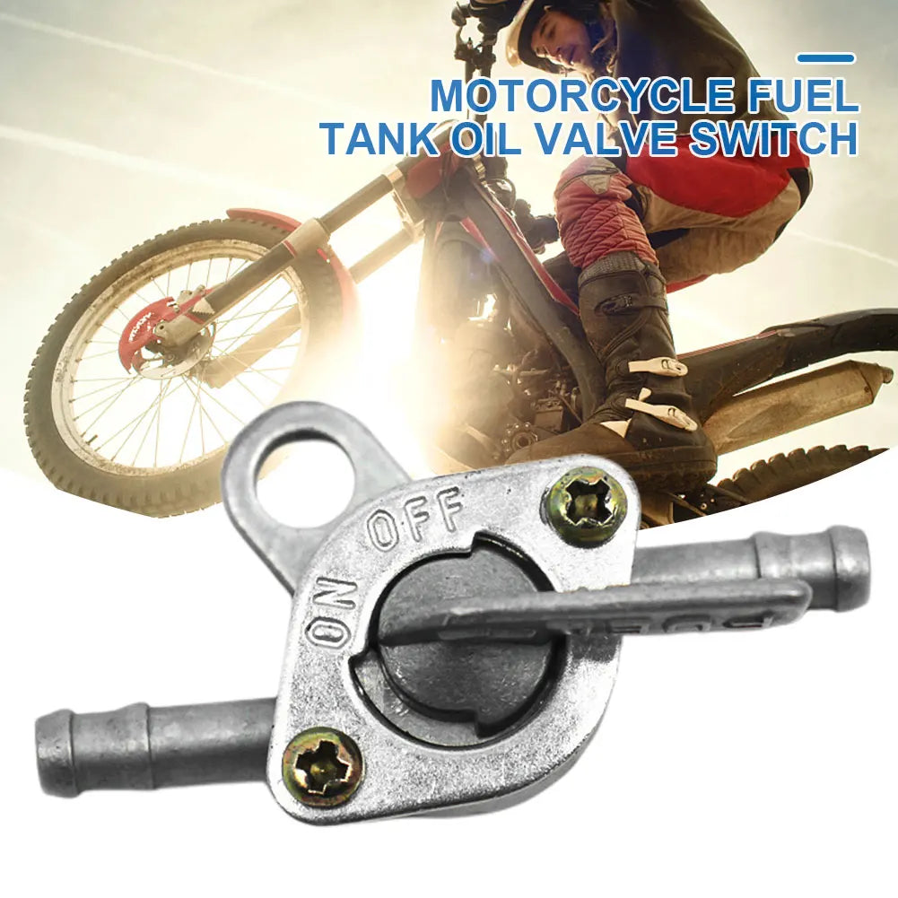 Universal 6mm Motorcycle Scooter Gasoline Faucet Gas Gasoline Valve Fuel Tank Switch Engine Mini Auto Key Ring On Off Accessory