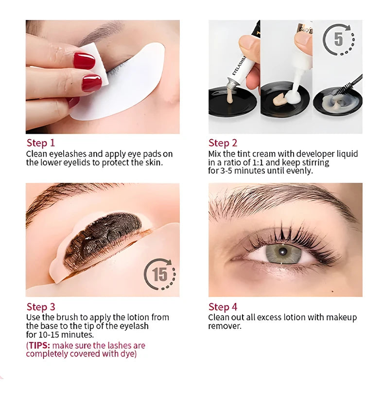 ICONSIGN Lash Lift Kit,Eyelash Perm Kit,Lash Lift and Tint Kit Professional Eyebrows Dye Lash Extension Set Semi-Permanent
