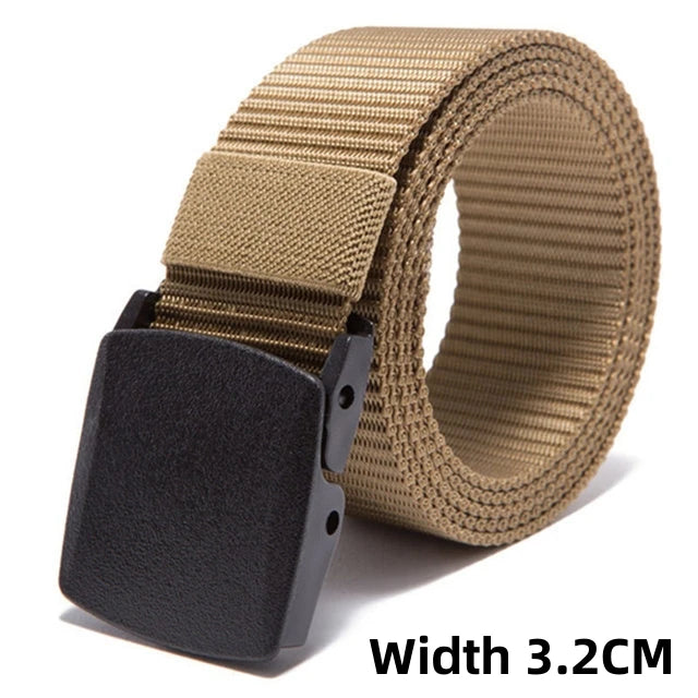 Men Belt Outdoor Hunting Outdoors Belt Multi-Function Buckle Nylon Belt High Quality Canvas Belt