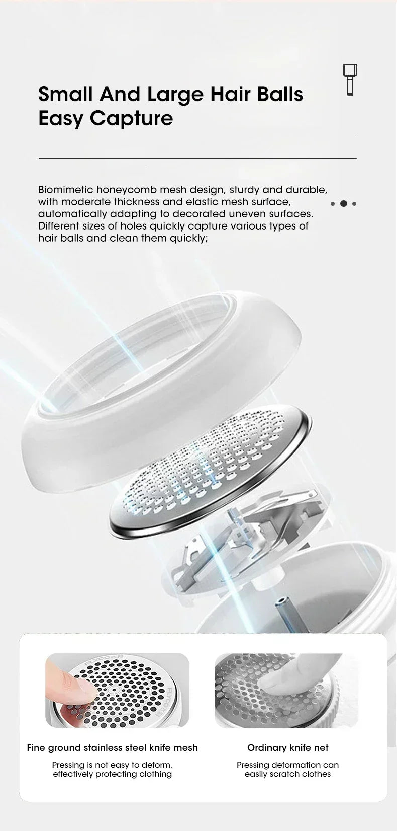 Household Hair Ball Trimmer Lint Remover For Clothes USB Electric Rechargeable Pellet Machine Lint Trimmer Fuzz Sweater Shaver