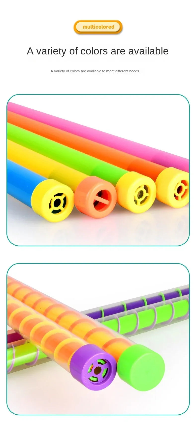 Halloween Children's Toys Magic Sound Wand Monster Sound Whistle Plastic Tube Fart Tube Prank Spoof Swizzle Stick Toy