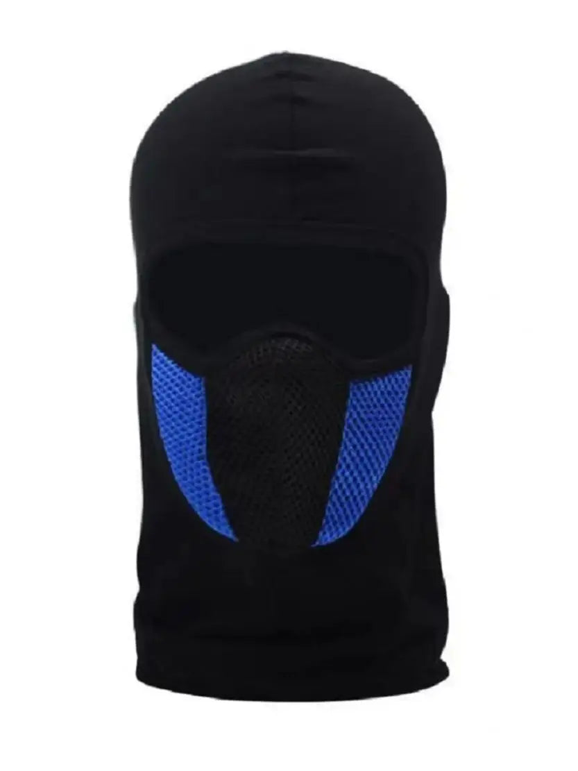 Splicing Four Seasons Cycling Mask Motorcycle Warm Head Cover Outdoor Ski Mask Plush Hat Filter Head Cover
