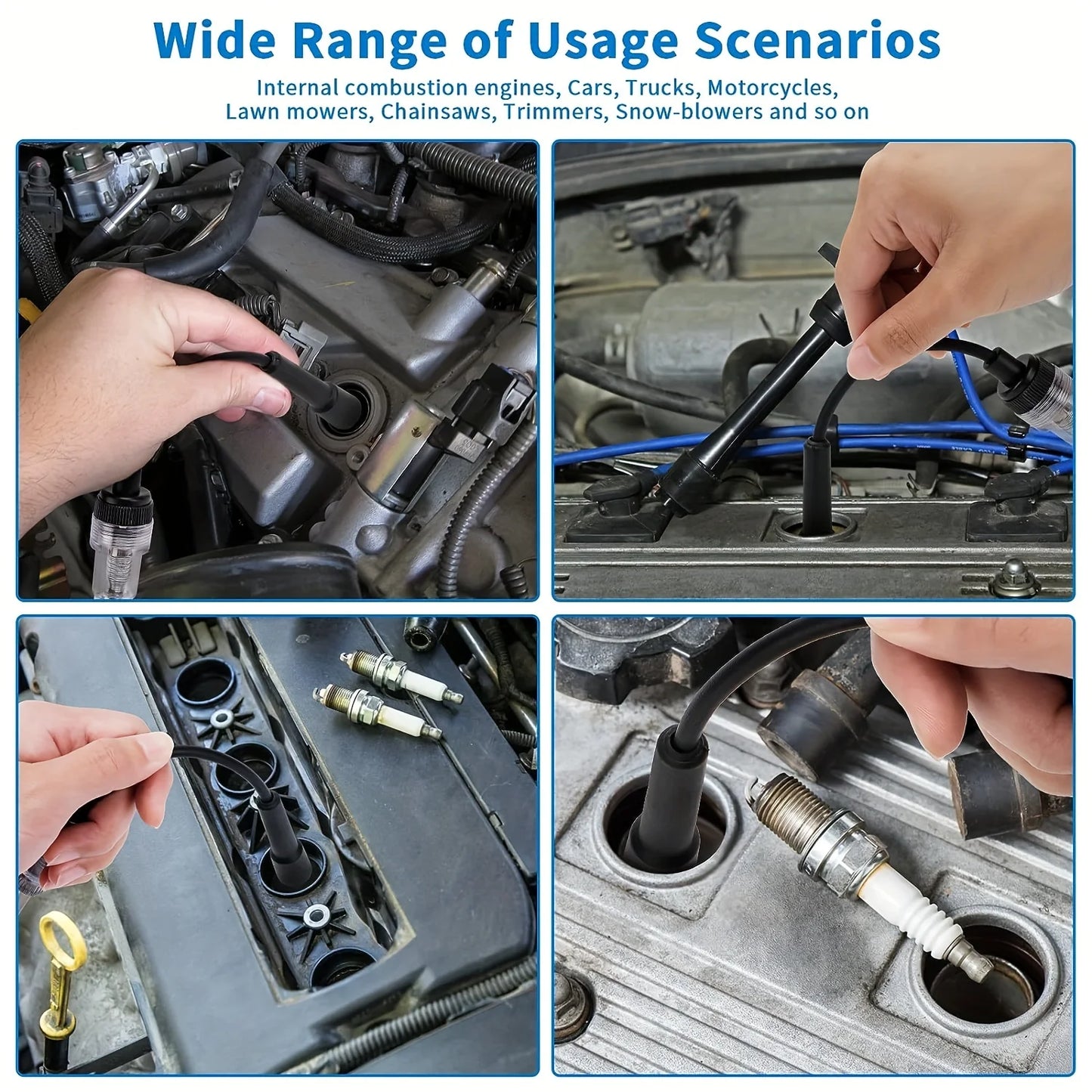 Universal Car Tester System Coil Engine Auto Car Line 12v Diagnostic Test Igniton Accessories In Spark Tester To J5n1