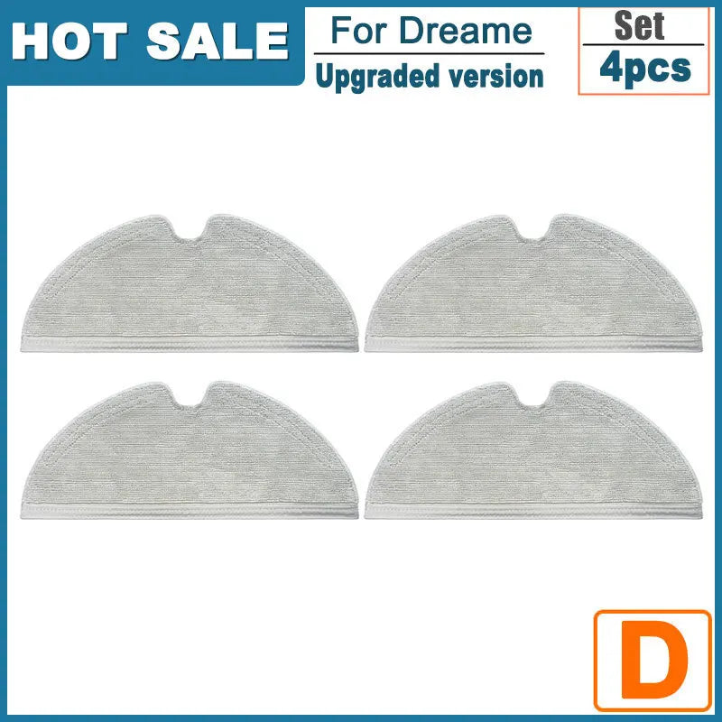 Fit For Dreame D9, D9 Max, L10 Pro, Trouver LDS Finder Roller Side Brush Mop Hepa Filter Vacuum Cleaner Accessory Part