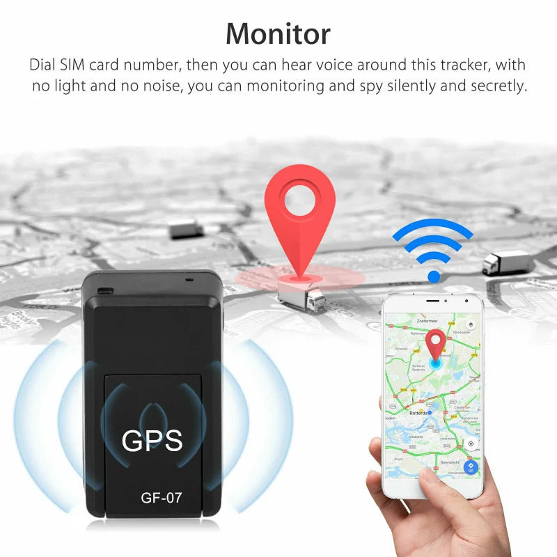 Mini GPS Car Tracker Real Time Anti-Theft lost Locator Magnetic SIM for Bike Gps Tracker Gps Logger Gf-07 Gps Tracker For Dog