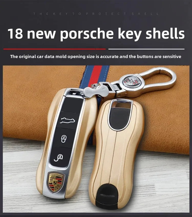 Porsche Cayenne Key Case 718 Parameira 911 Key Bag Left And Right Modification Auto Key Holder Chinese Mainland Origin