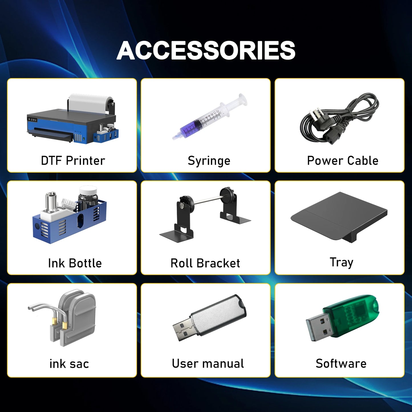 Colorsun XP600 DTF Printer For Epson L18058/L8058 impresora a3/a4 dtf T-Shirt printing machine For T-Shirt Shoes Hoodie Bags