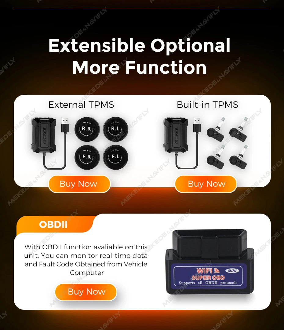 NaviFly 9 10 inch 1280*720 Car Multimedia Video Player Universal Stereo Radio GPS For Volkswagen Nissan Hyundai Kia Toyota