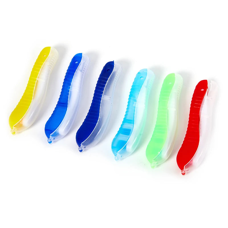 1pc Portable Disposable Foldable Travel Camping Toothbrush Tooth Oral Cleaning Tools